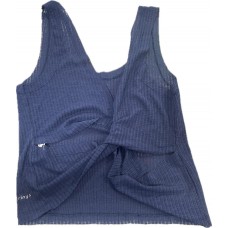 REGATA TRINYS ENTRELAÇADA CROPPED - AZUL MARINHO